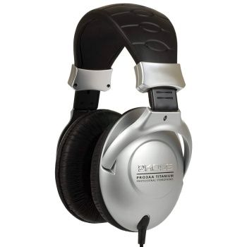 Koss 06 0039 PRO3AA Titanyum Kablolu Stüdyo Kulaklığı | Profesyonel Yayın ve Kayıt İçin Yüksek Empedans